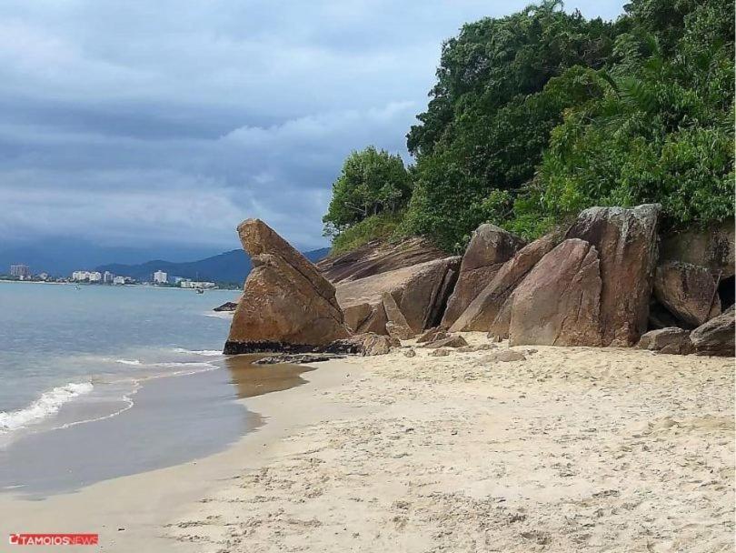 Apto Lindo E Aconchegante Com Piscina 202A Caraguatatuba Exterior foto